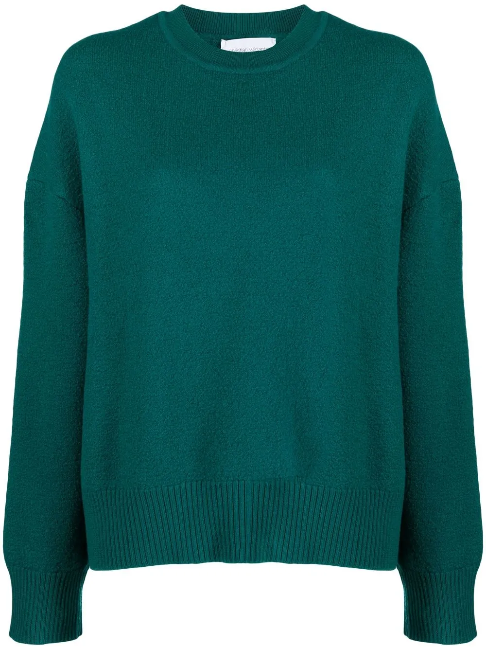 

Christian Wijnants Klaria felted knit jumper - Green