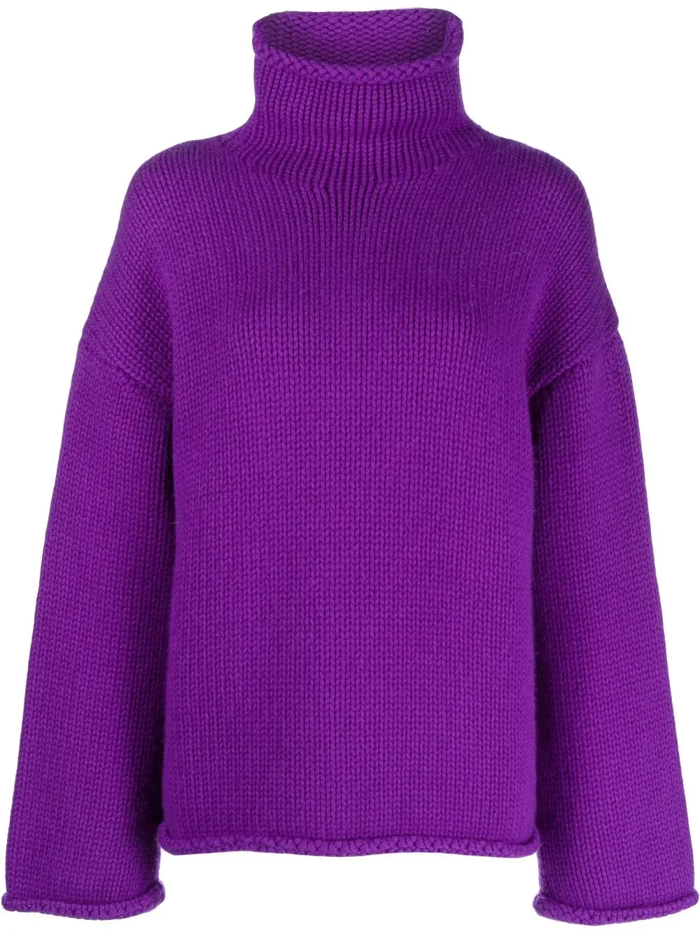 

Christian Wijnants Kime chunky-knit cashmere jumper - Purple