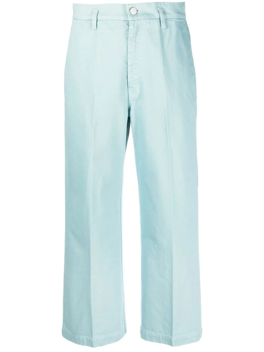 

Christian Wijnants Pelanac cropped wide-leg jeans - Blue