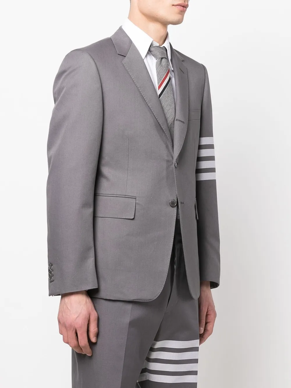 thom browne engineered 四条纹单排扣西装夹克 图 4