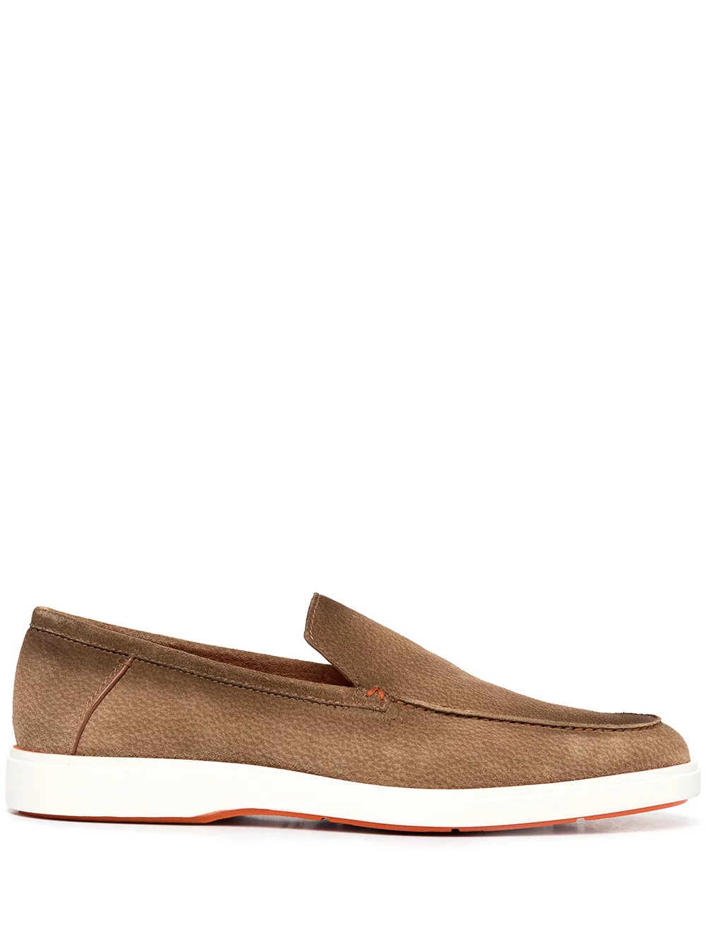 

Santoni mocasines Drain - Marrón