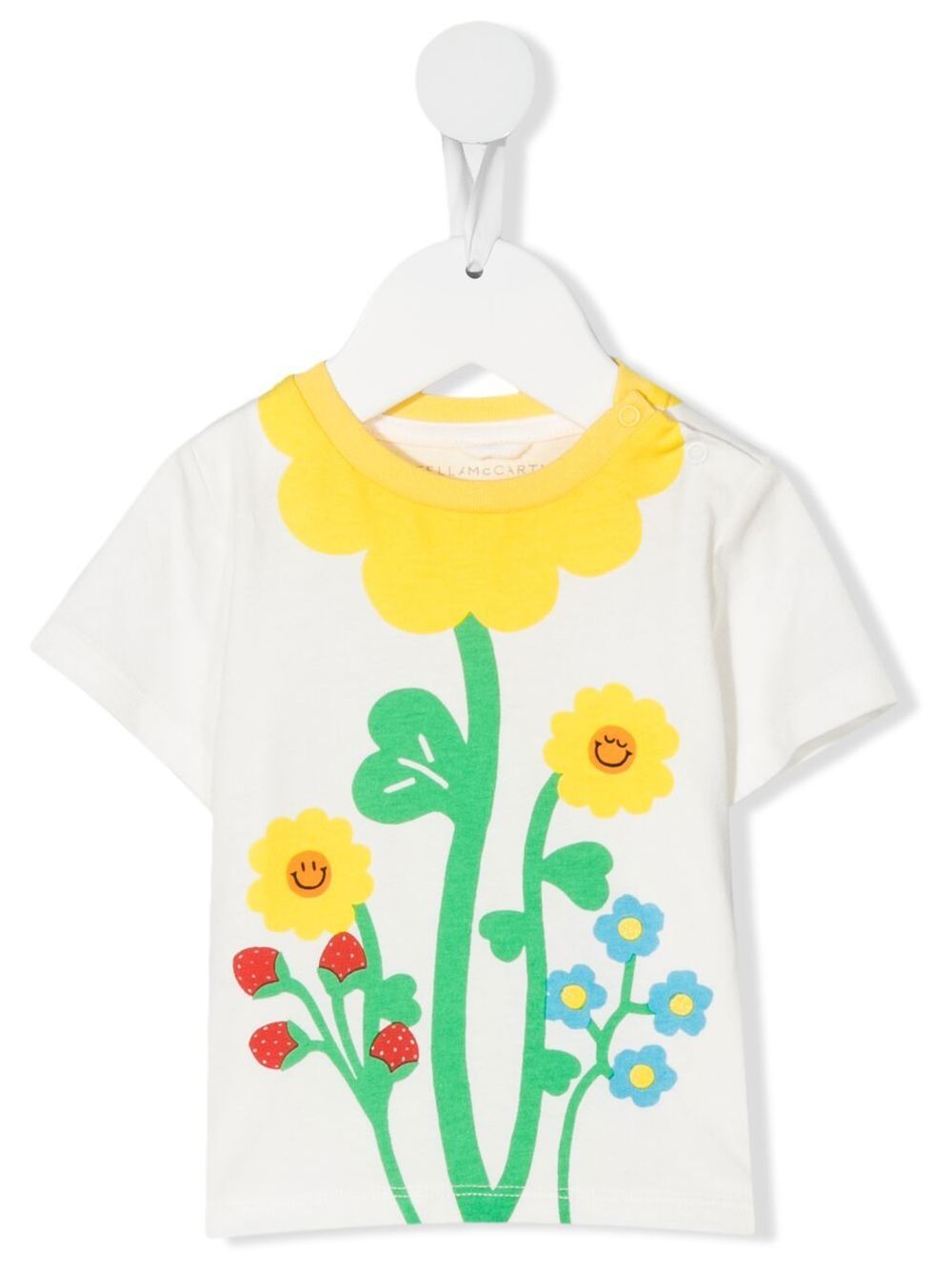 

Stella McCartney Kids playera manga corta - Blanco