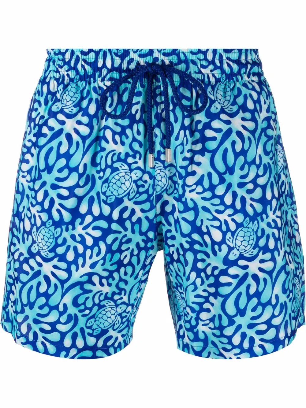 

Vilebrequin shorts de playa con estampado gráfico - Azul