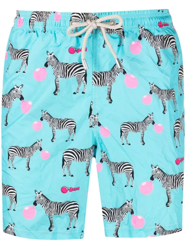 MC2 Saint Barth Zebra graphic-print 