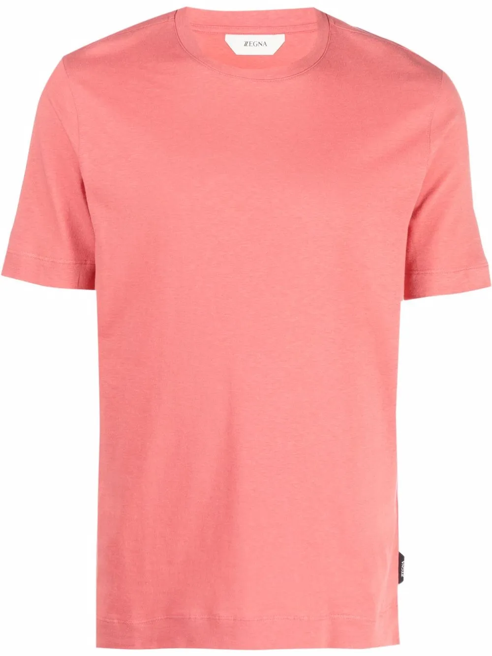 

Zegna playera con cuello redondo - Rosado