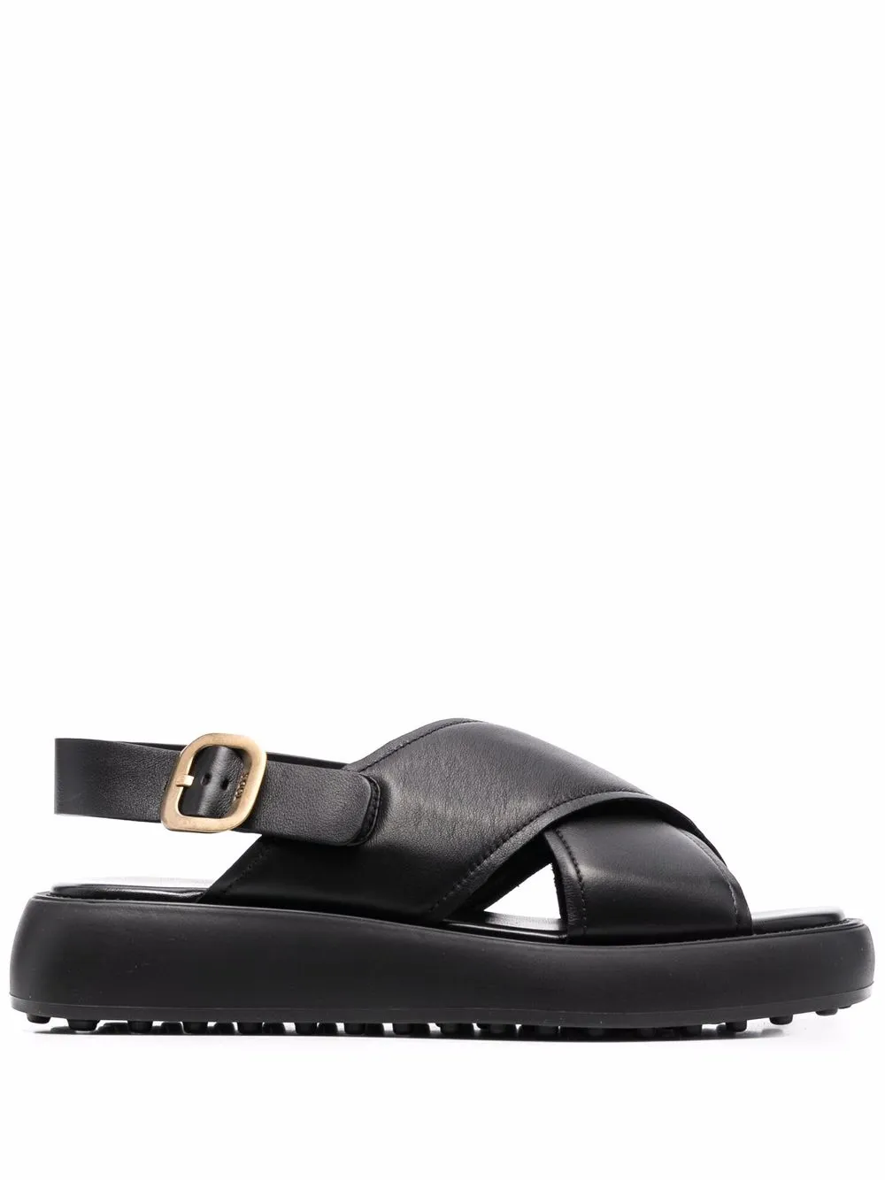 Tod's crossover-strap chunky-sole Sandals - Farfetch