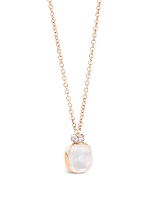 Pomellato 18K rose gold Nudo necklace