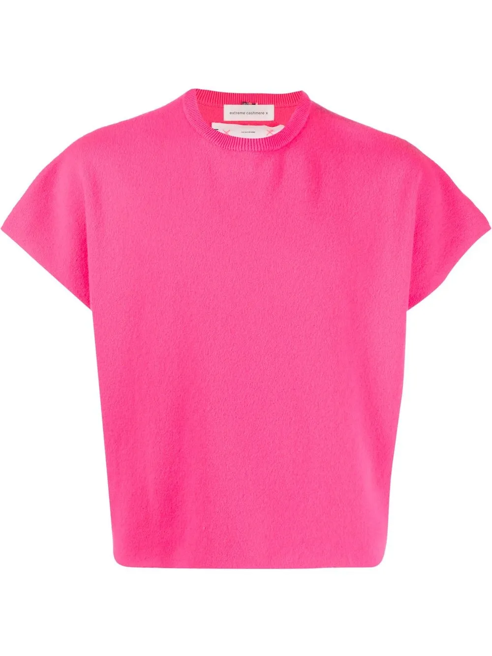 

extreme cashmere top con cuello redondo - Rosado