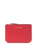 Comme Des Garçons Wallet embossed leather wallet - Red