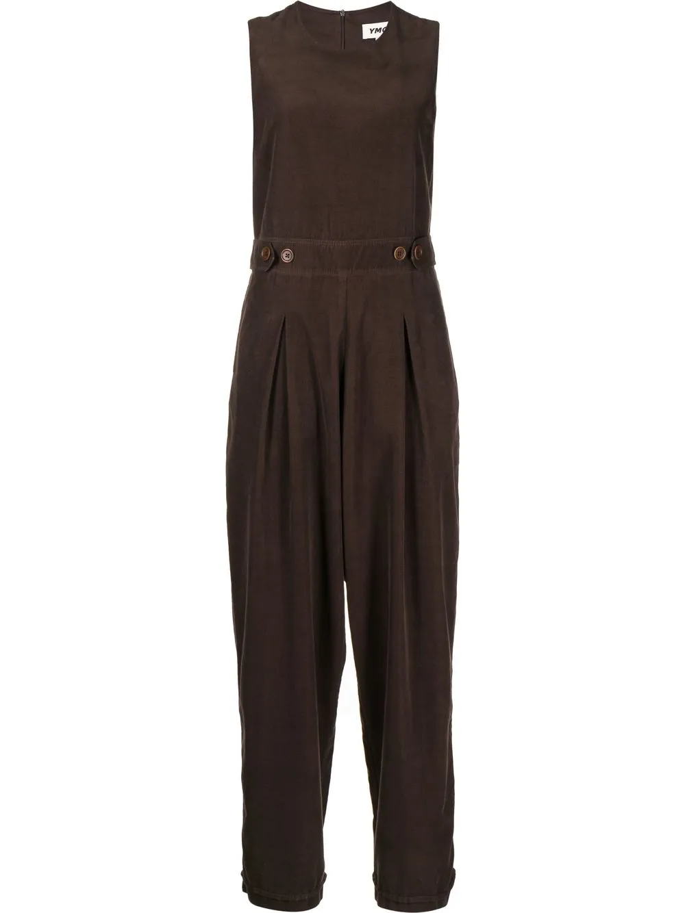 

YMC jumpsuit Lotus - Marrón