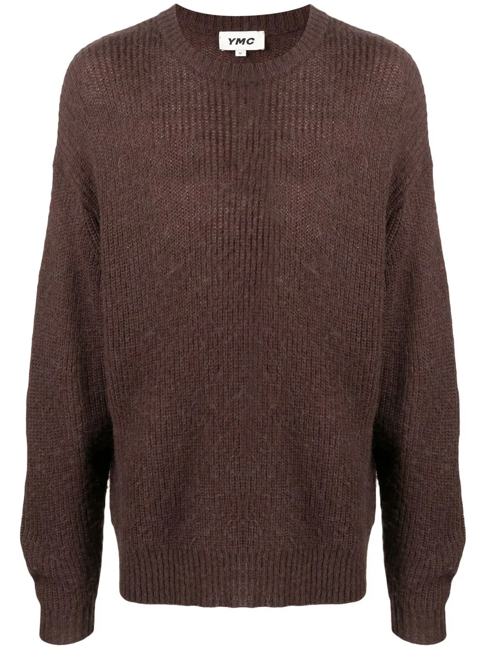 

YMC Undertones knitted jumper - Brown