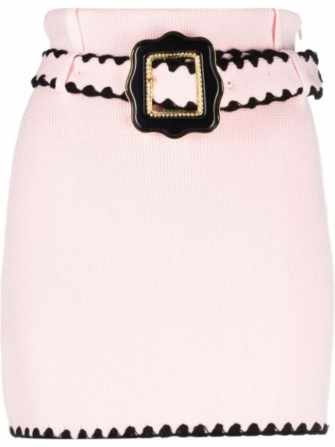 CORMIO belted mini skirt