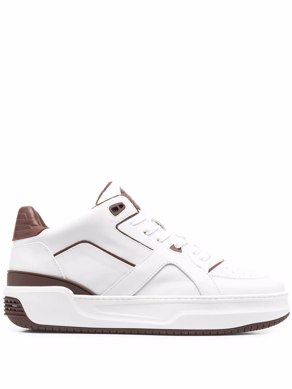 

Just Don tenis con ribete en contraste - Blanco