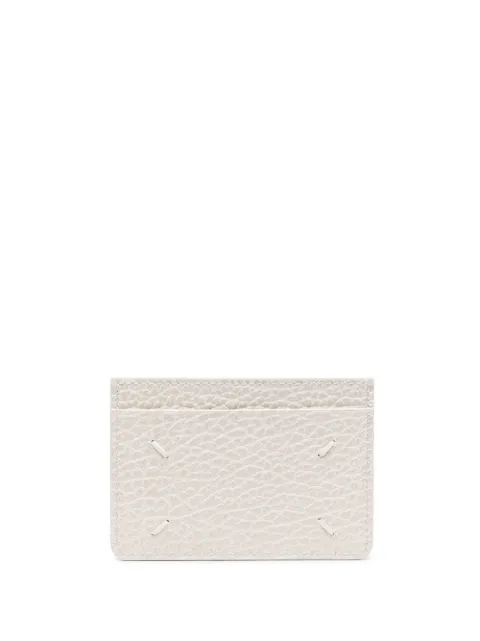 Maison Margiela four-stitch leather card holder