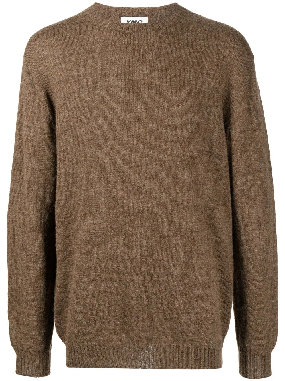 

YMC Class crew-neck knitted jumper - Brown