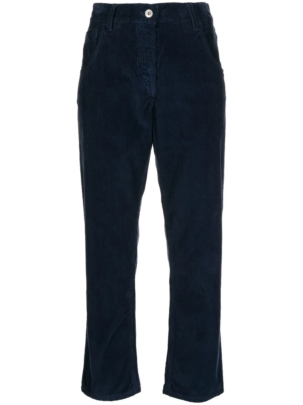 

YMC pantalones de pana capri - Azul