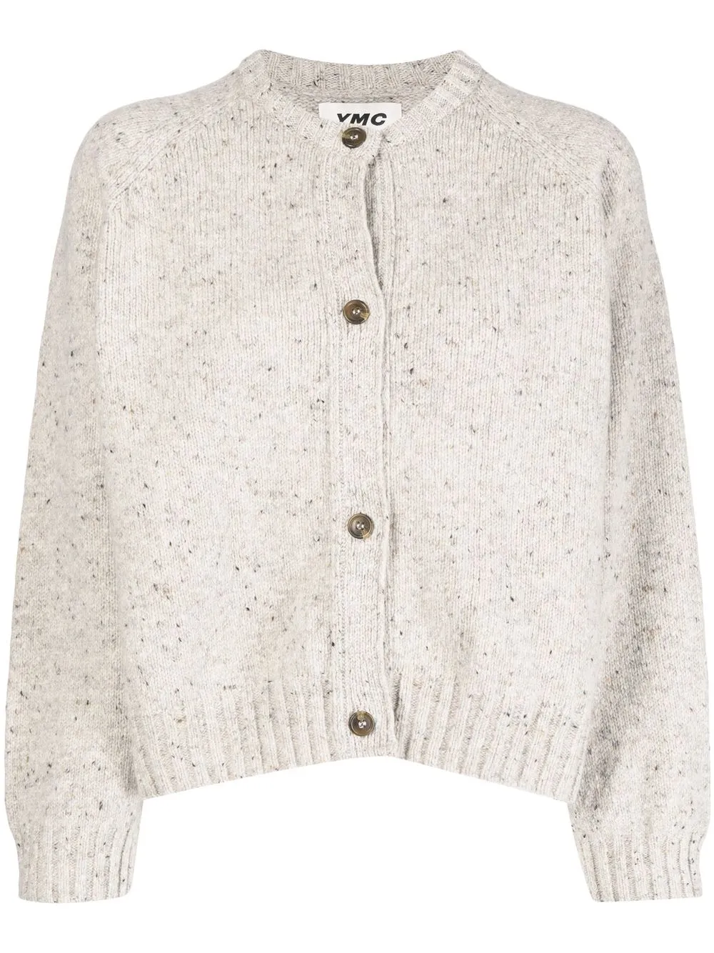 

YMC Atomic knit cardigan - Grey