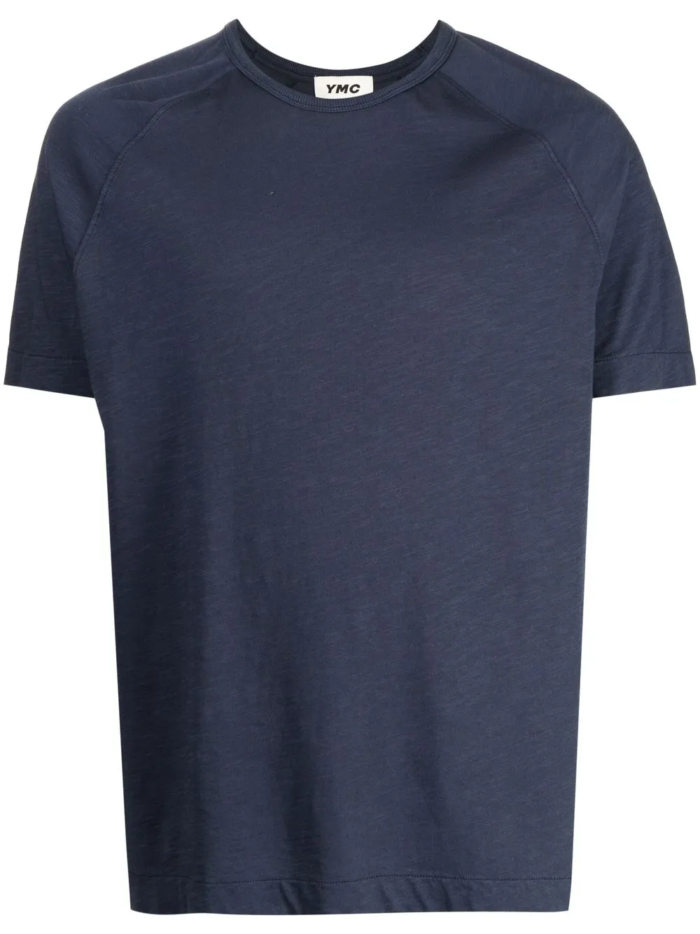 

YMC Television organic-cotton T-Shirt - Blue