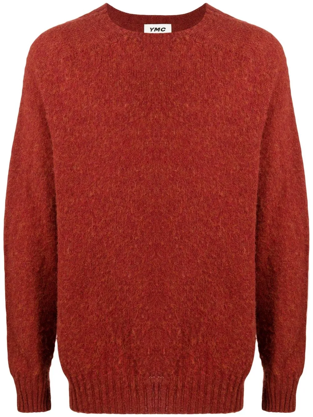 

YMC Suedehead crew-neck jumper - Red