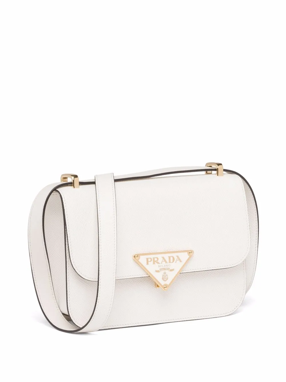 Prada triangle-logo-plaque crossbody/shoulder Bag - Farfetch