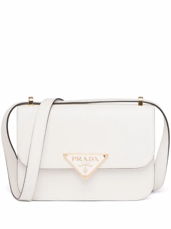 Prada triangle best sale logo bag