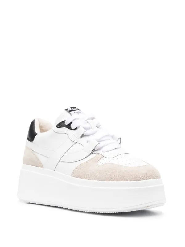 ash leather platform sneakers