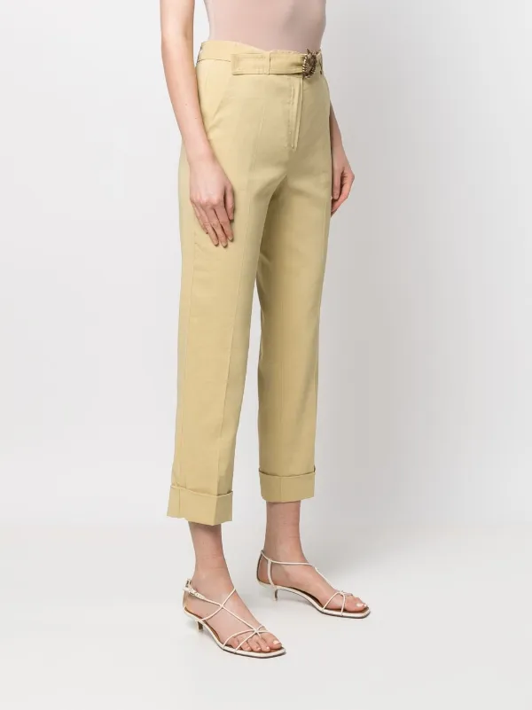 PINKO Love Birds Belted Cropped 