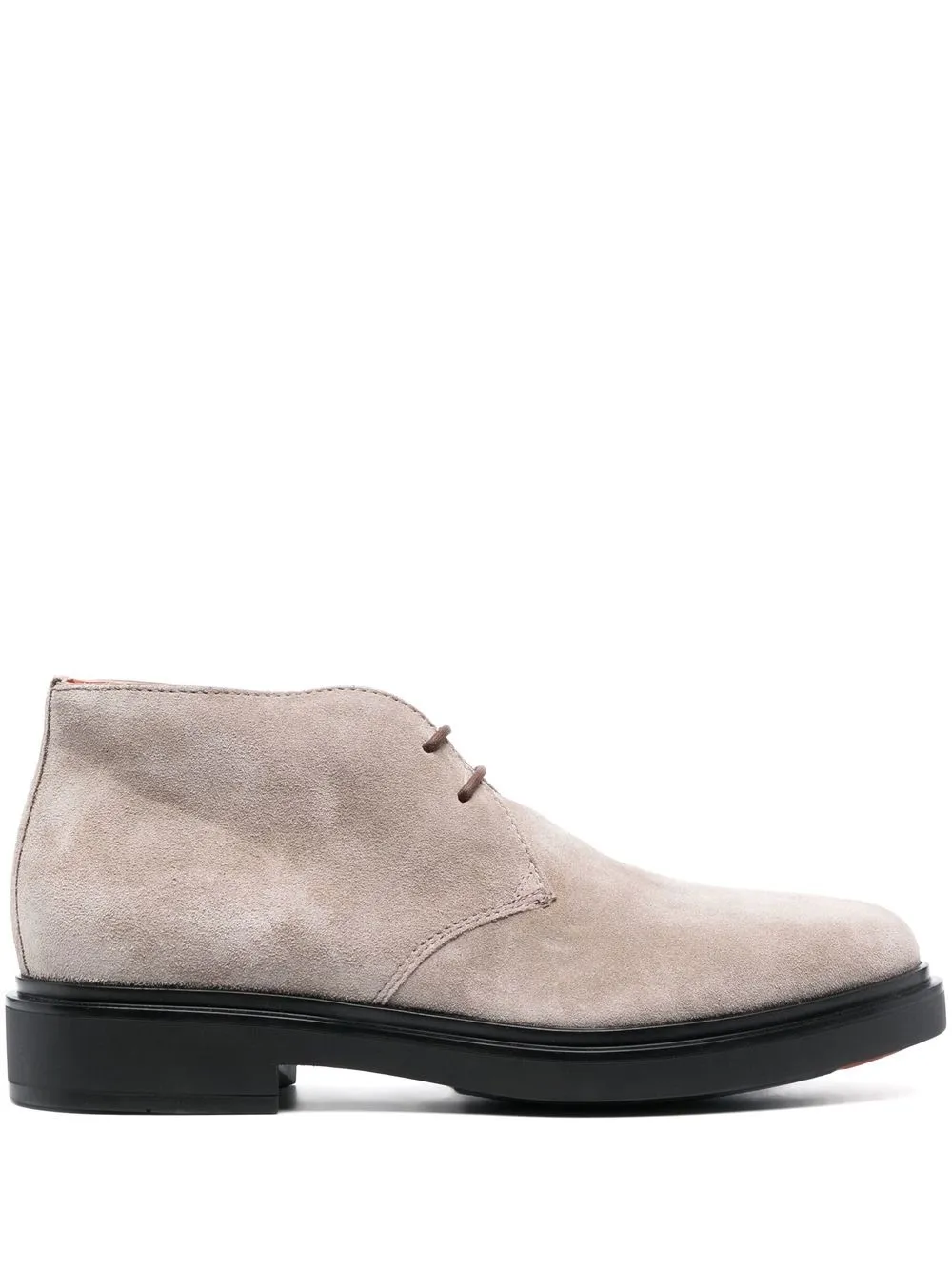 

Santoni lace-up suede ankle-boots - Neutrals