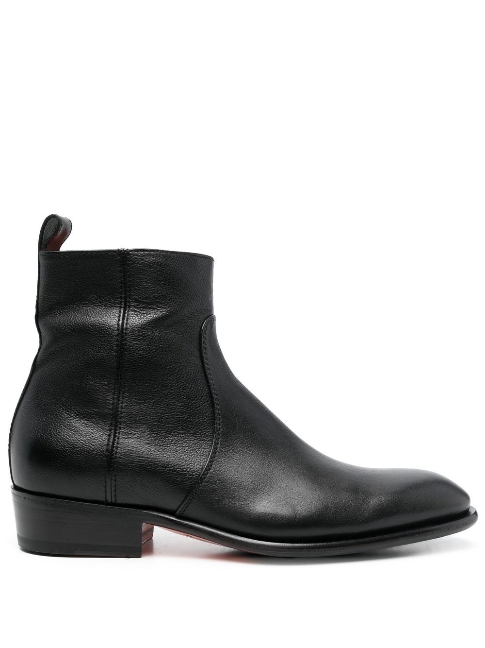 Santoni Zipped Ankle Boots - Farfetch