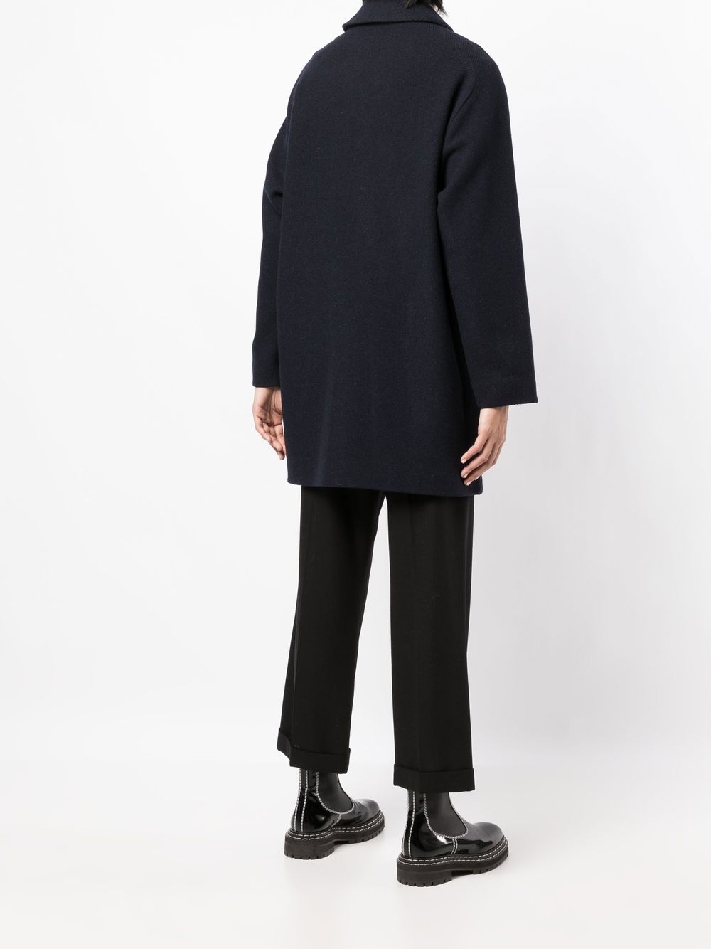 Shop Ymc You Must Create Eno Button-up Coat In Blue