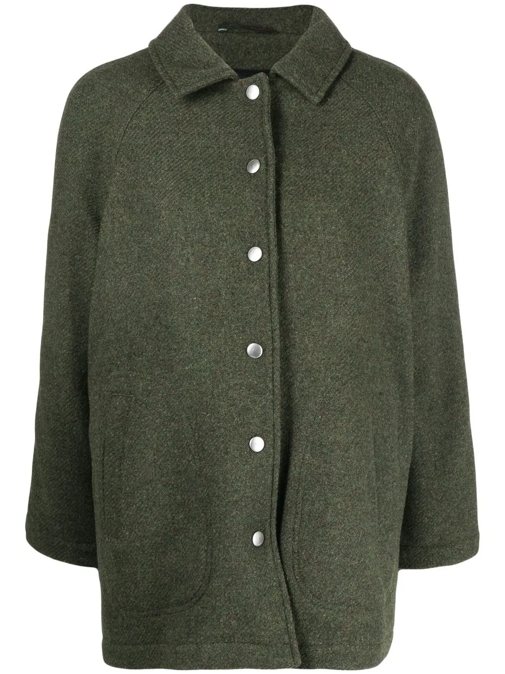 

YMC Sprint shirt jacket - Green