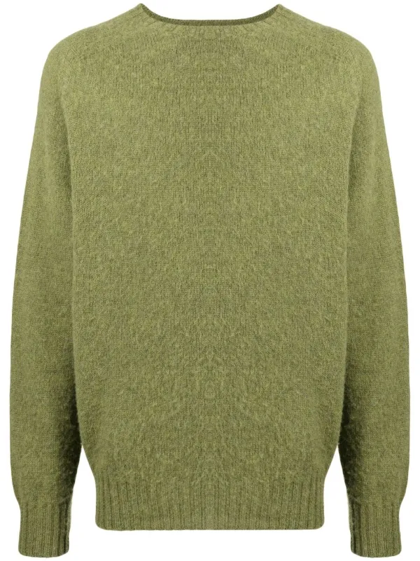 YMC Suedehead crew-neck Jumper - Farfetch