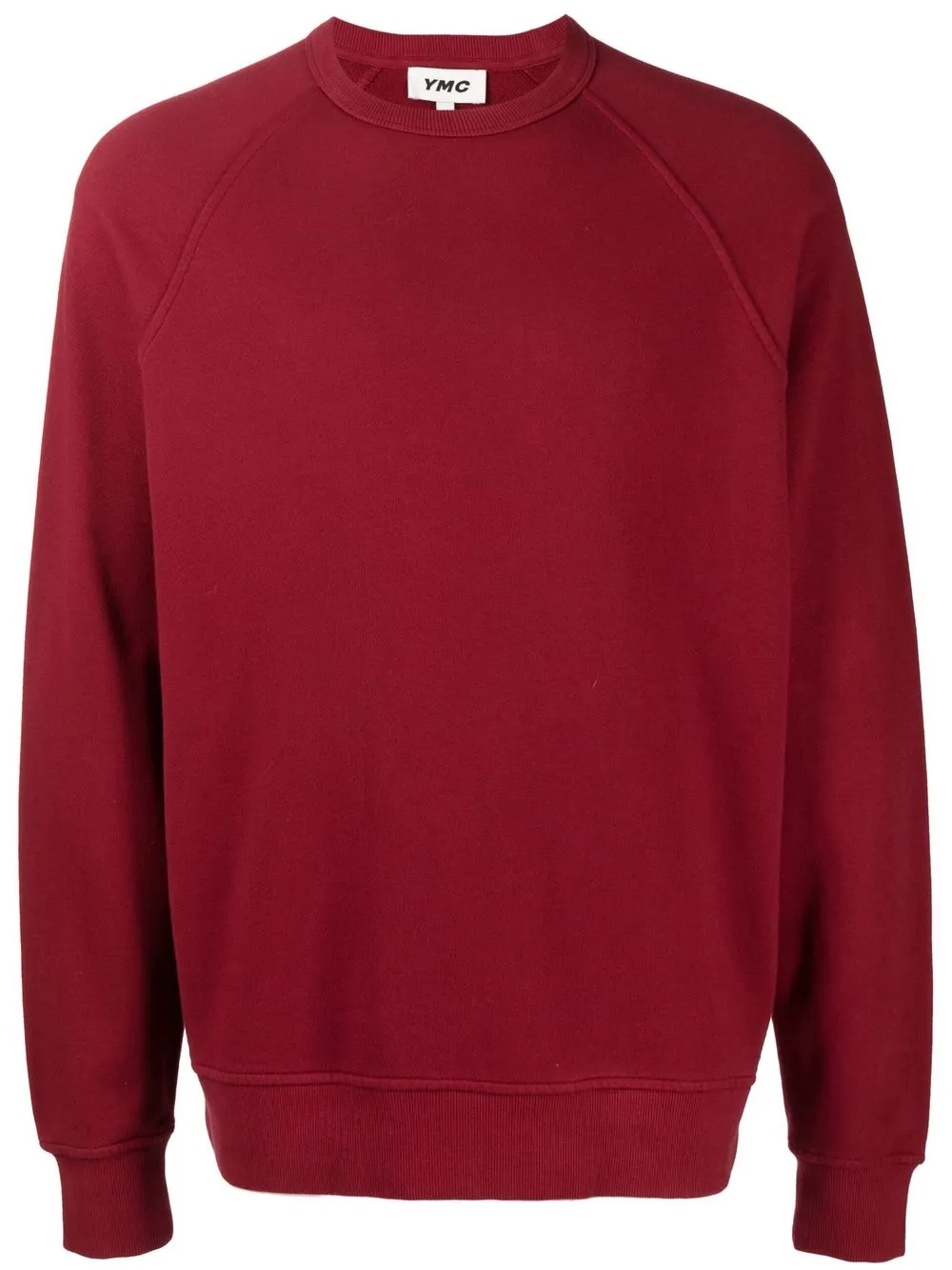 

YMC Shrank raglan sweatshirt - Red