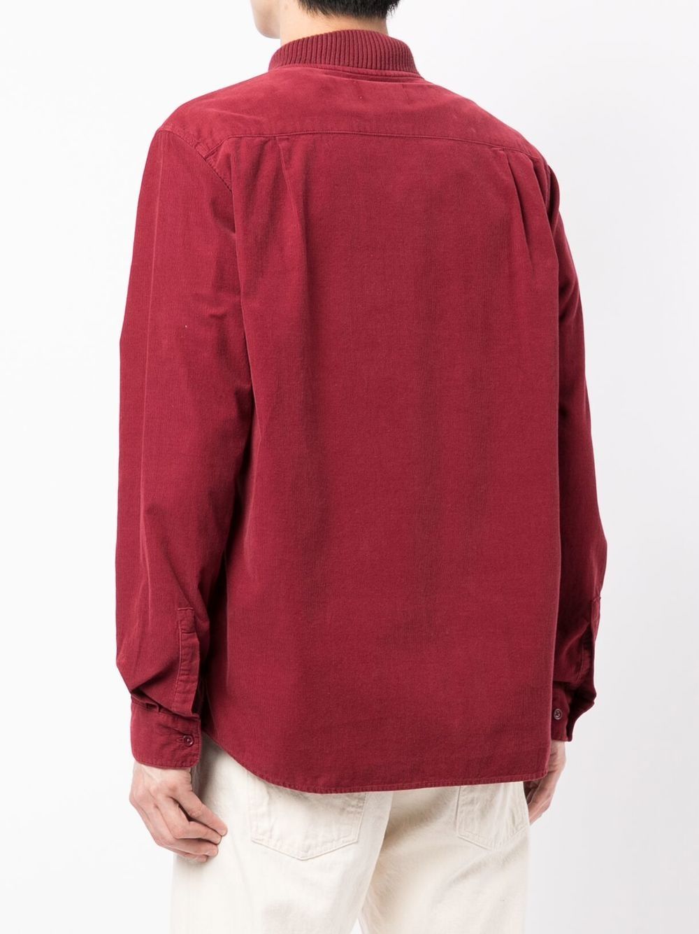 YMC Ribbed Band Collar Shirt - Farfetch