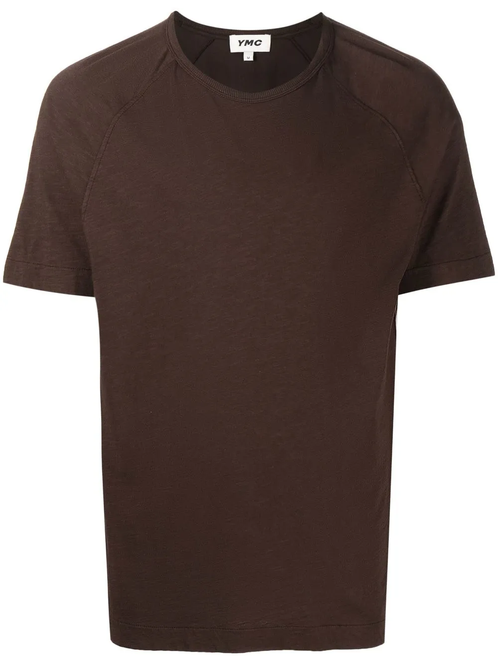 

YMC Television organic-cotton T-Shirt - Brown