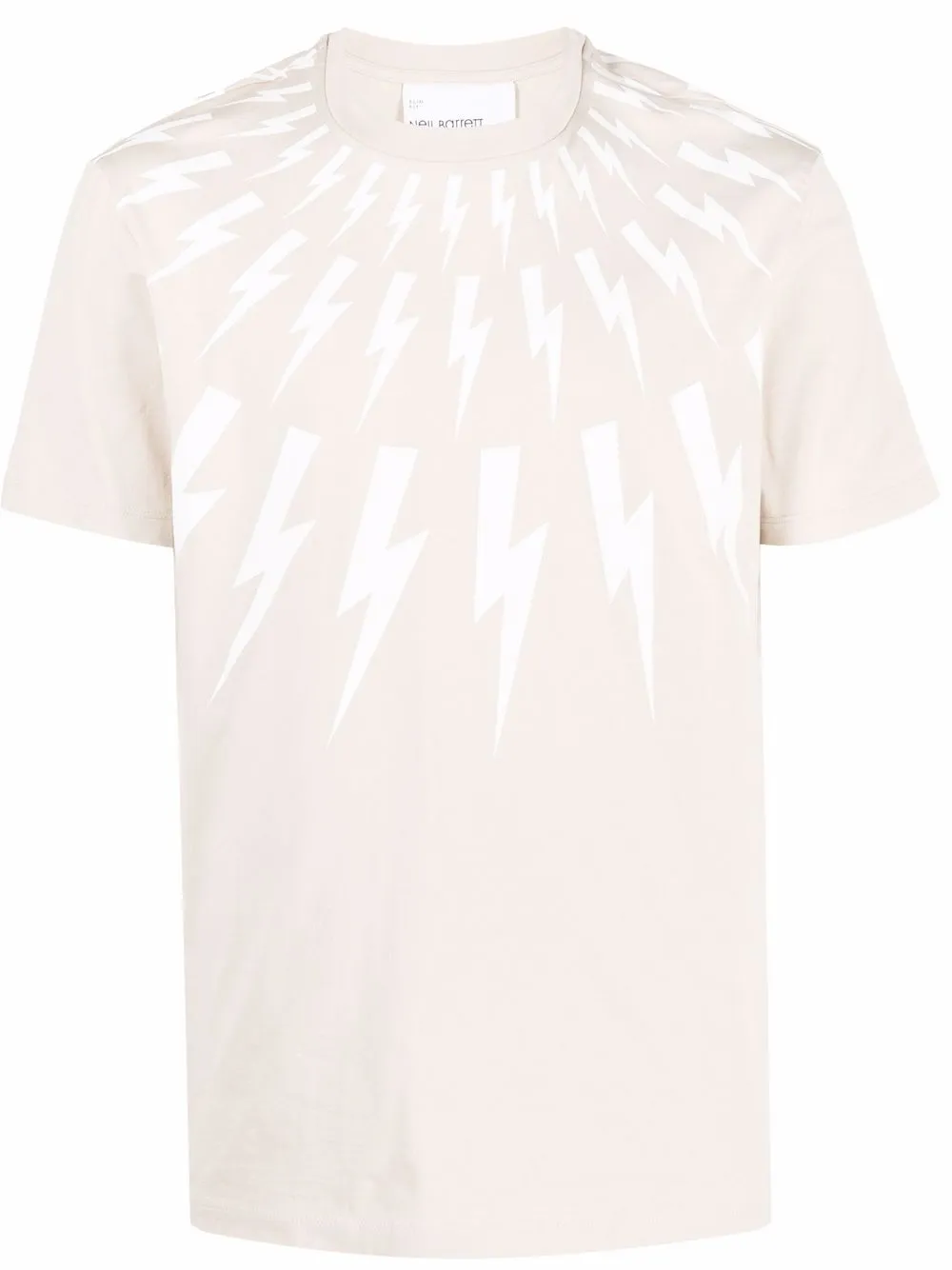 

Neil Barrett playera con estampado Thunderbolt - Neutro