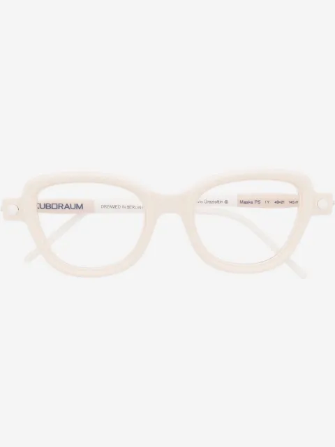 Kuboraum square-frame glasses