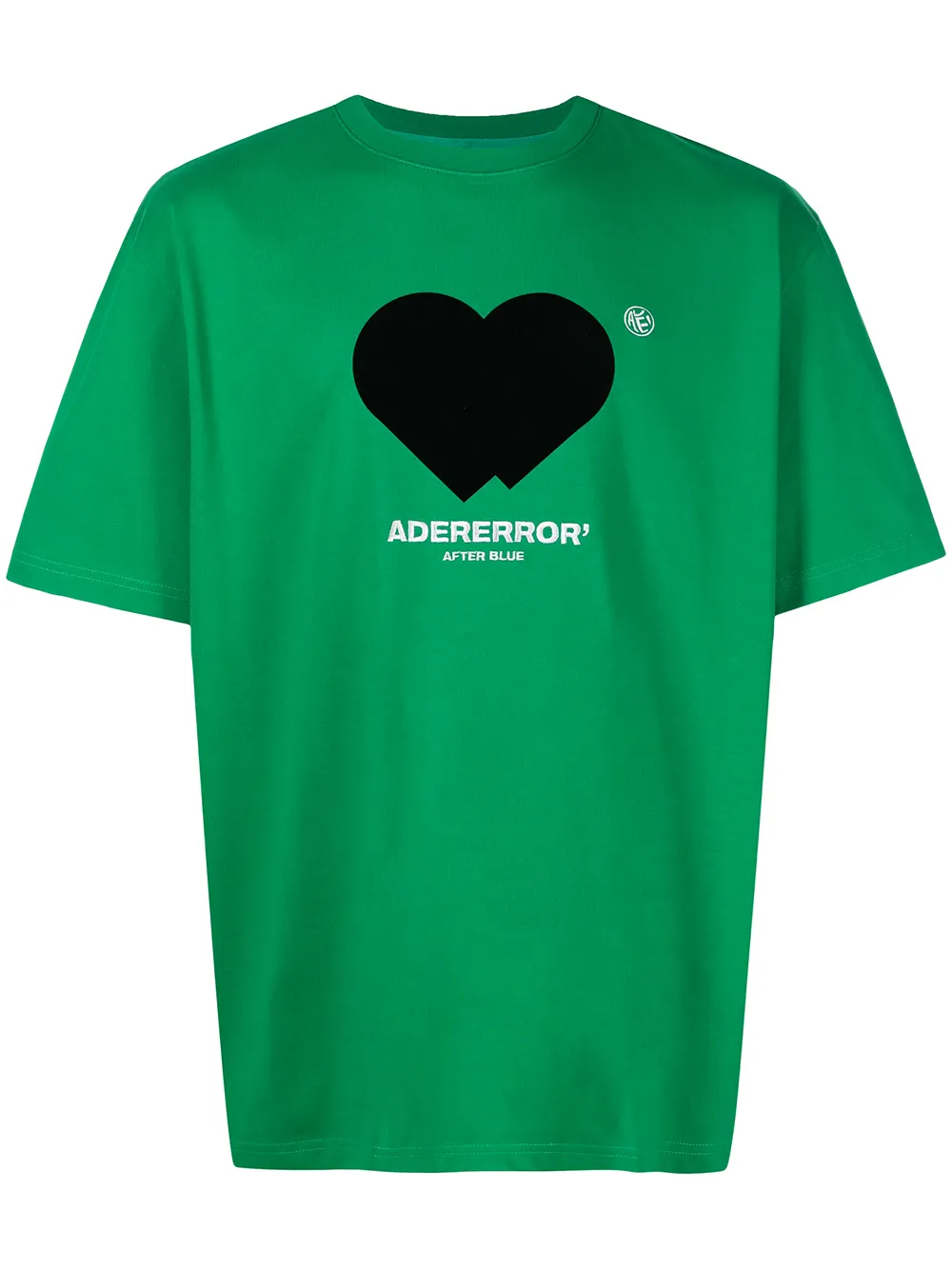 

Ader Error playera con logo bordado - Verde