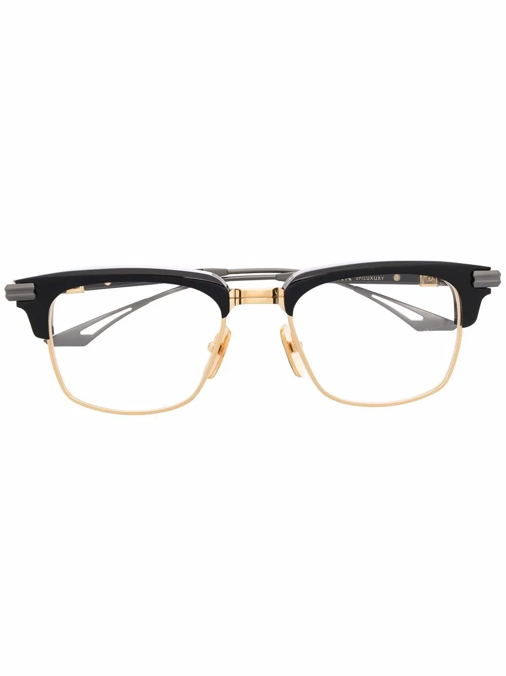 

Dita Eyewear lentes con armazón cuadrada estilo carey - Negro