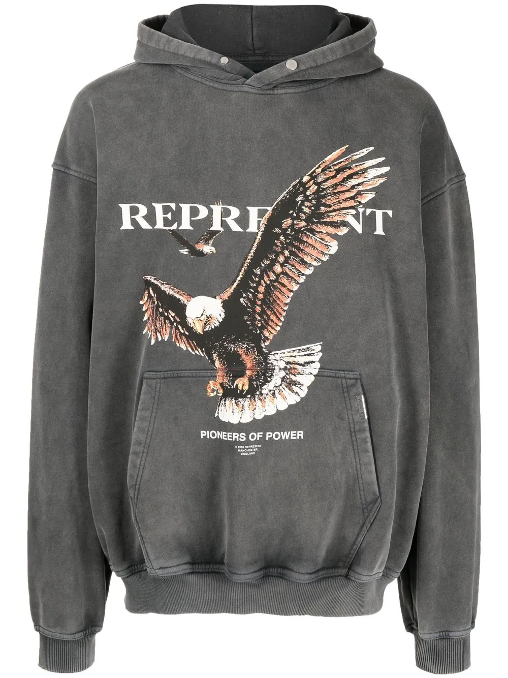 

Represent hoodie con logo gráfico - GREY