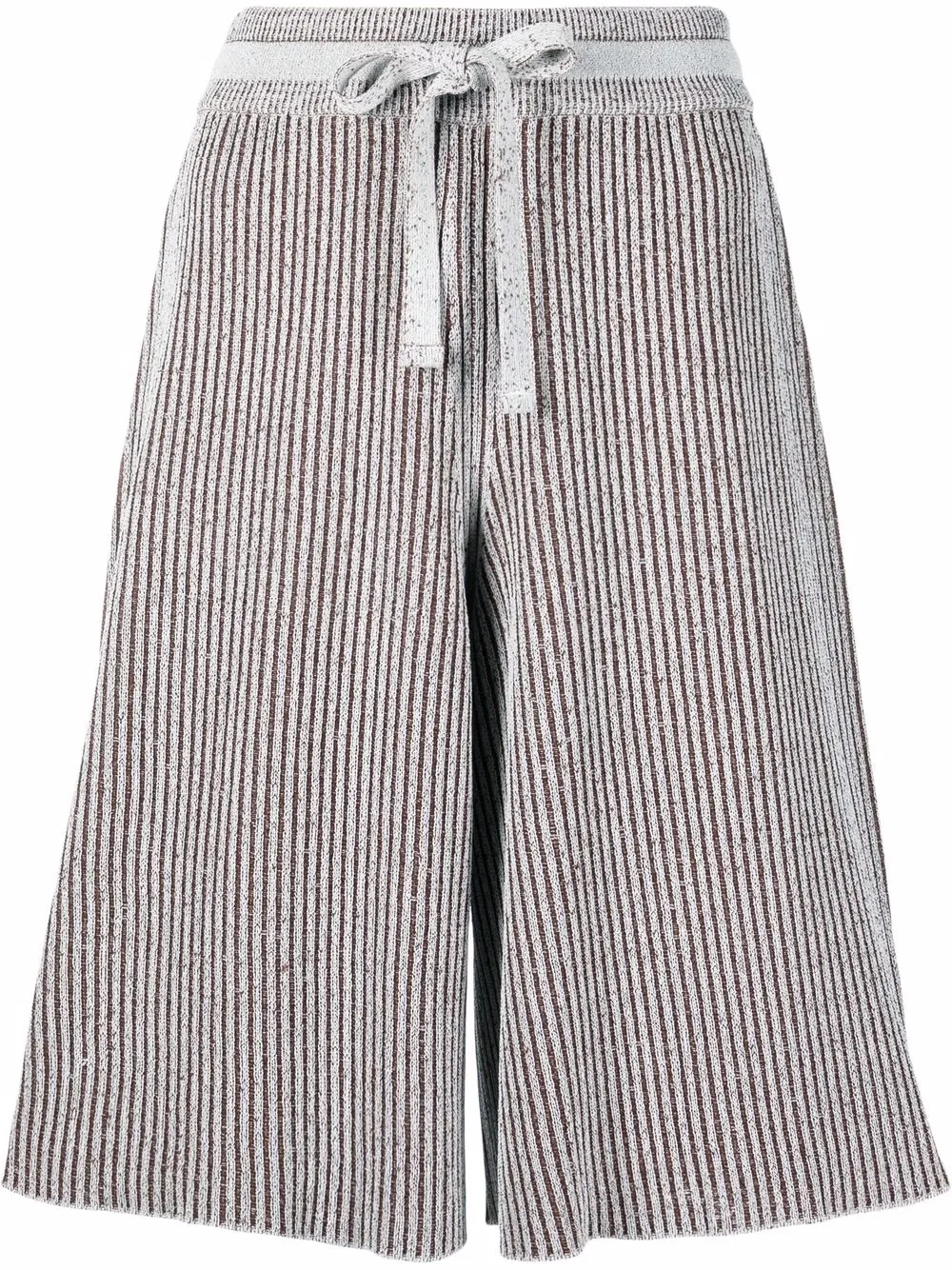 

AERON shorts tejido de canalé - Marrón