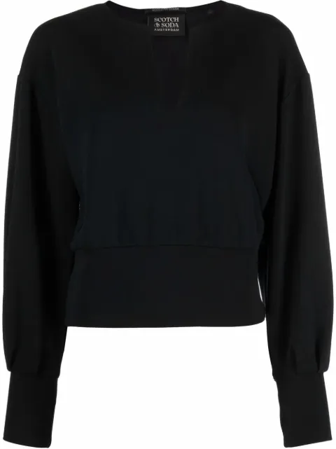 scotch and soda v neck