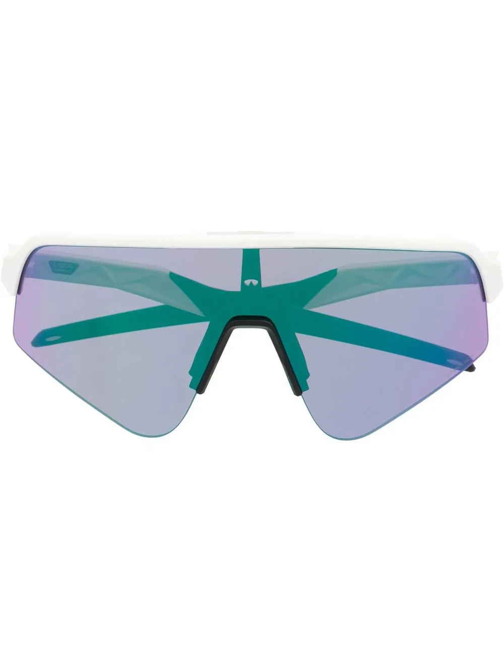 

Oakley lentes de sol oversize - Blanco