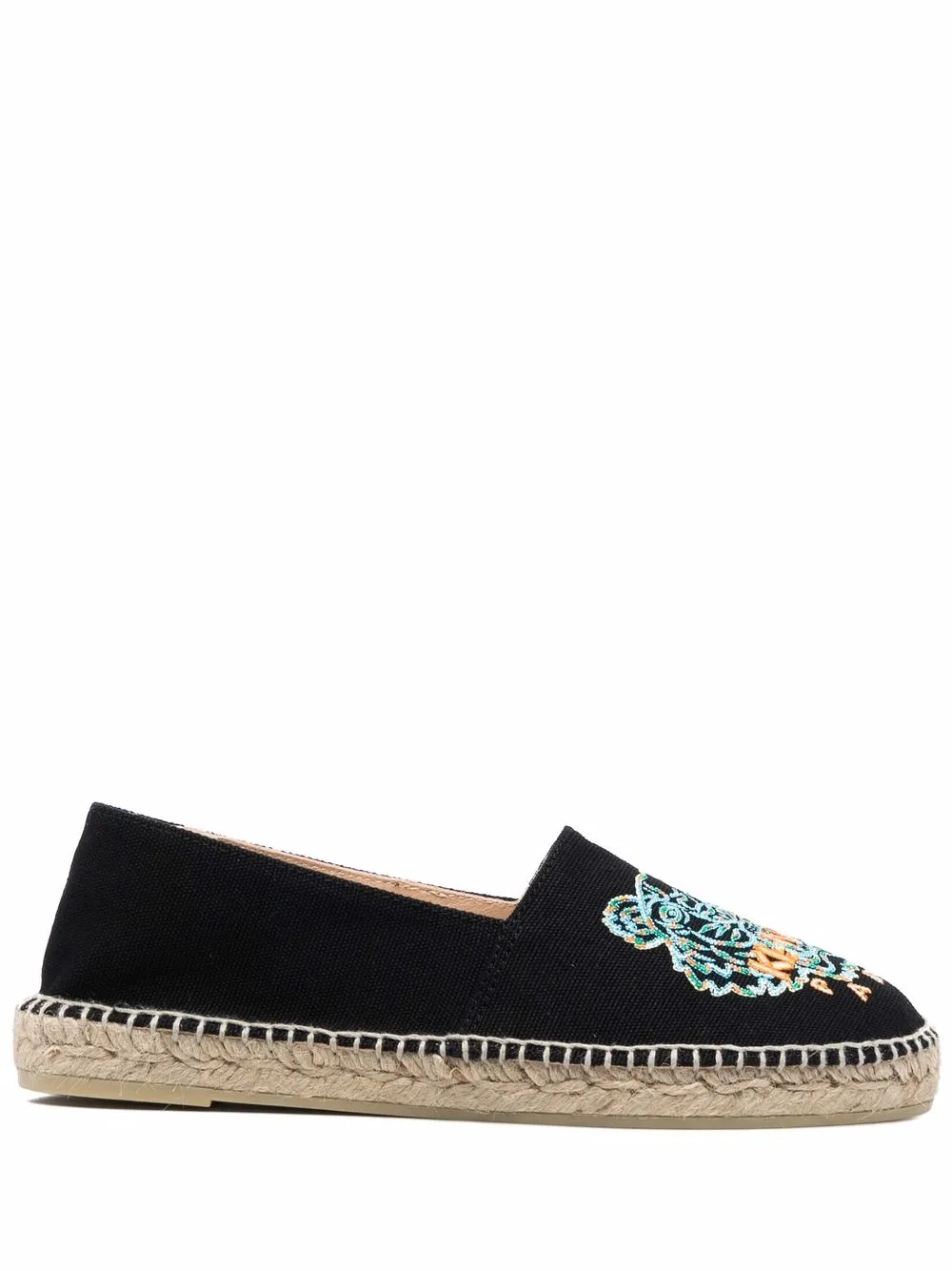 

Kenzo Tiger-motif espadrilles - Black