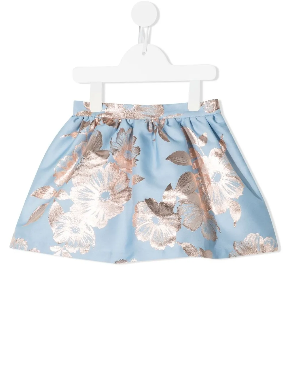 

Hucklebones London falda con estampado floral - Azul