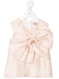 Hucklebones London giant bow detail blouse - Pink