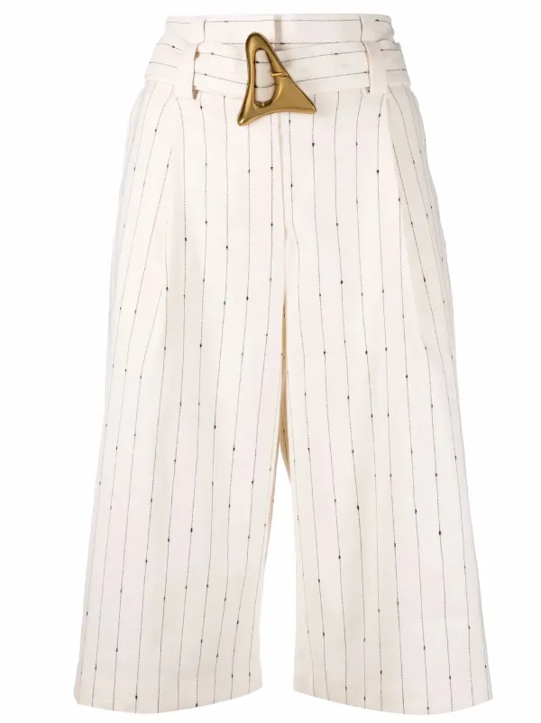 Aeron Striped knee-length Shorts - Farfetch