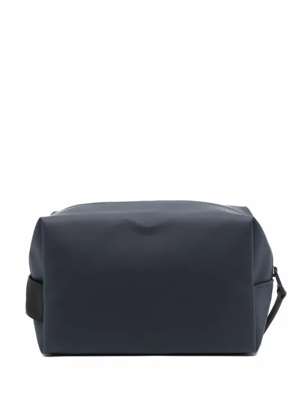 Rains zip-up Wash Bag | Blue | FARFETCH