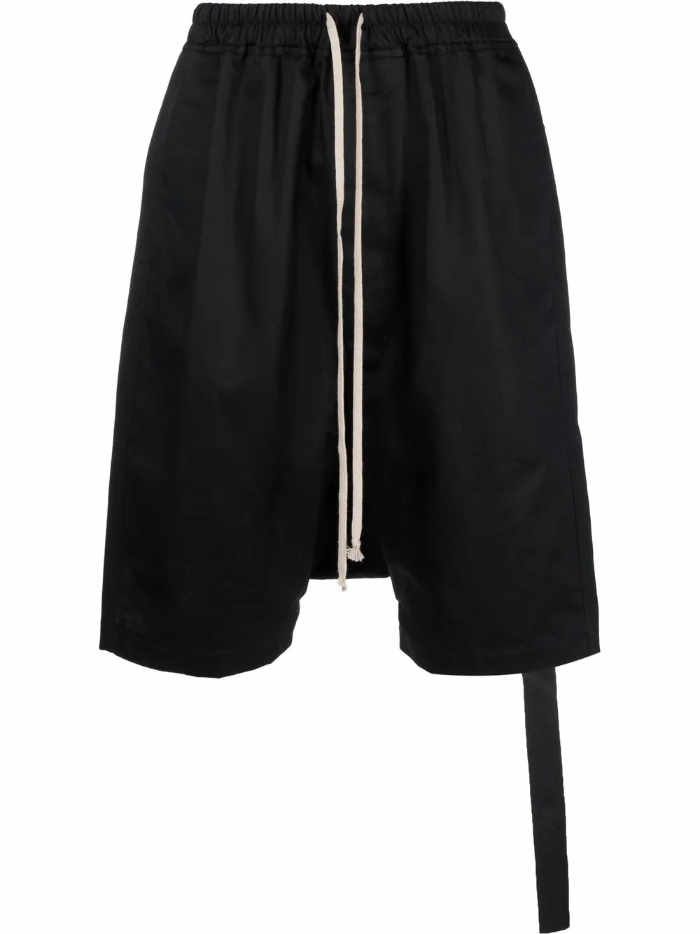 

Rick Owens DRKSHDW drop-crotch drawstring shorts - Black