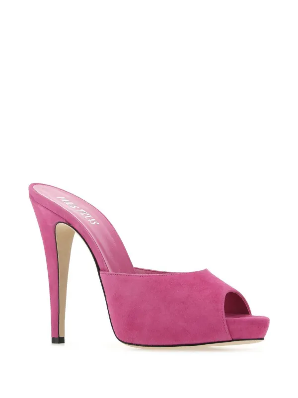 PARIS TEXAS Fuchsia スエード Monica ミュール 18230720_54795002_600.jpg